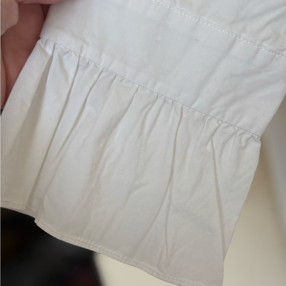 Alex Mill White Oversized Button Down Shirt - Picture 4 of 8